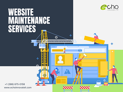 Website maintenance services ui