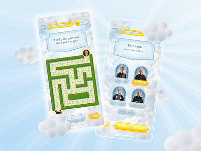 Catholic Kids android catholic christian church design game game design gamedev ios light maze mobile ui ux