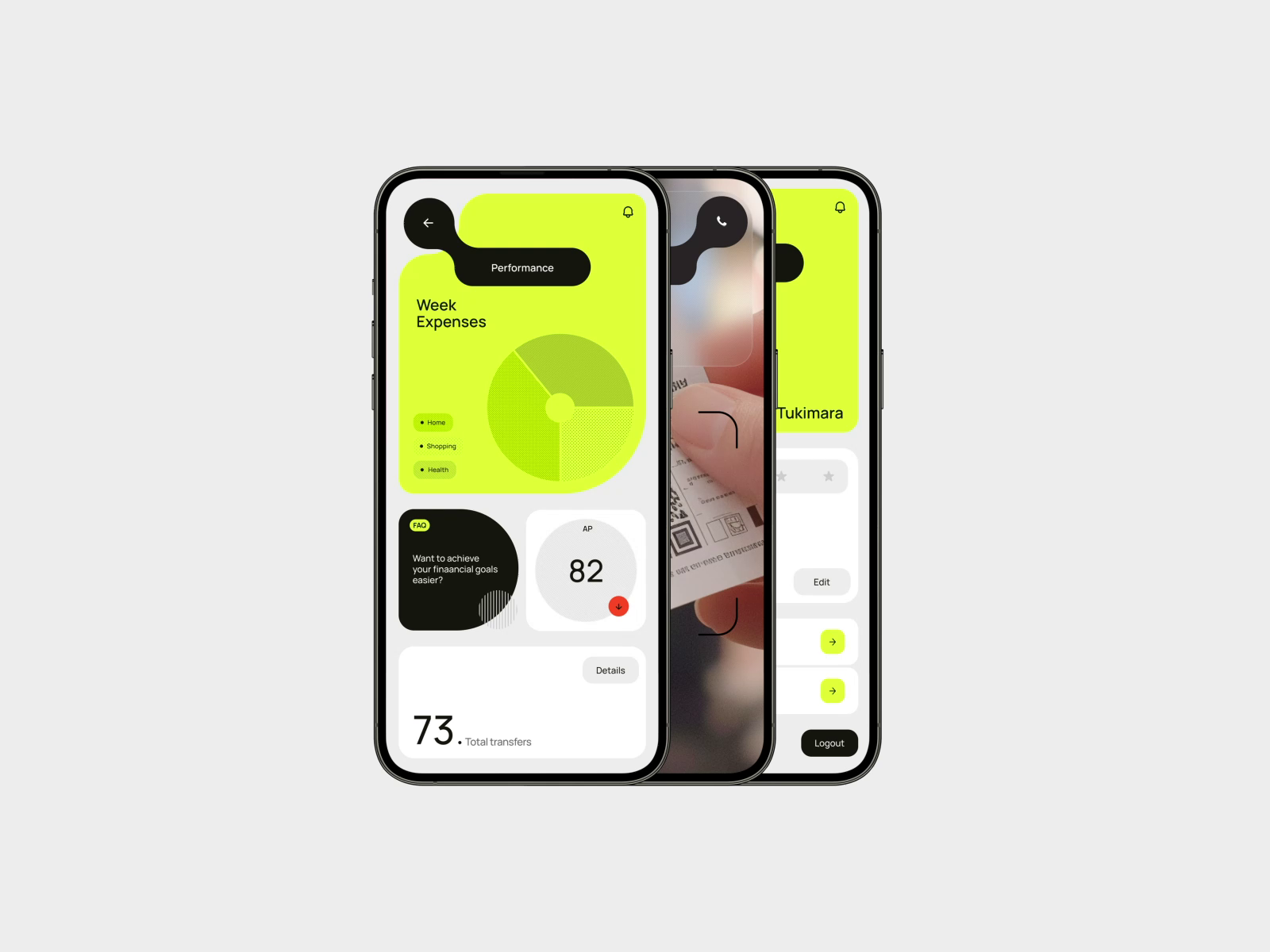 Example of Mobile Or Web App Design