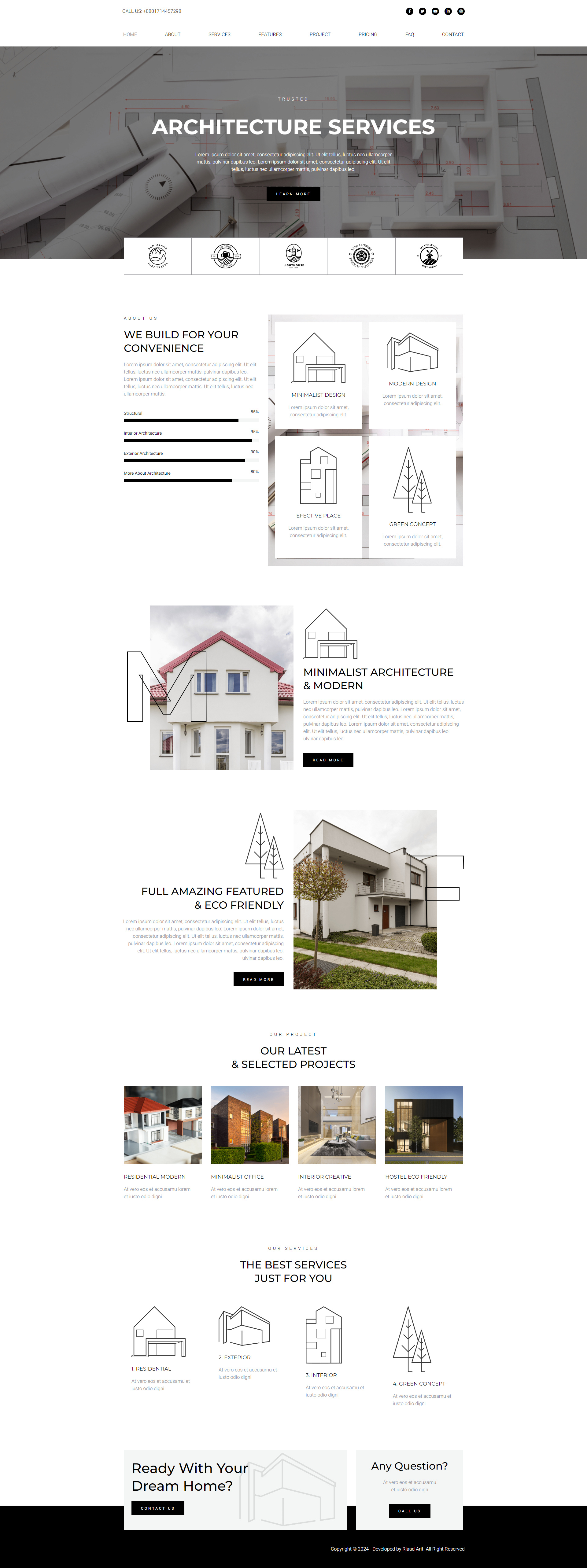 Architecture Website Design | WordPress Design architect design website architect website design architect websites architects website architects websites best architect website best architect websites building website construction website drag drop website engineering website industrial website interior design website landing page real estate website riaad arif services website design website architect website design for architects wordpress website design