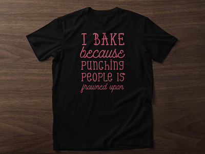 Baking Typography T-shirt Design baking t shirt branding custom t shirt design graphic design illustration retro t shirt t shirt design typography typography t shirt design