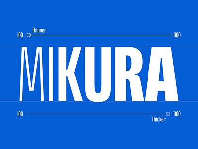 SG Mikura Variable Font bold design display font fun graphic design type design typeface typography