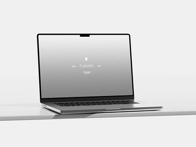 Silver MacBook Pro (16 Inch) Mockup branding graphic design typography