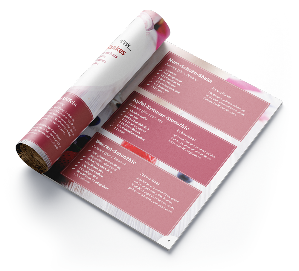 Design for a wellness magazine magazine