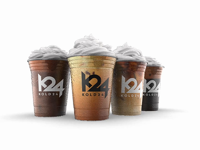 Kold koffee, anyone? 3d modelling 3d rendering autodesk maya beverage branding coffee logo coffee place cups drink drinks food graphic design keyshot logo logo design luxion keyshot maya plastic cups plastic glasses smoothie