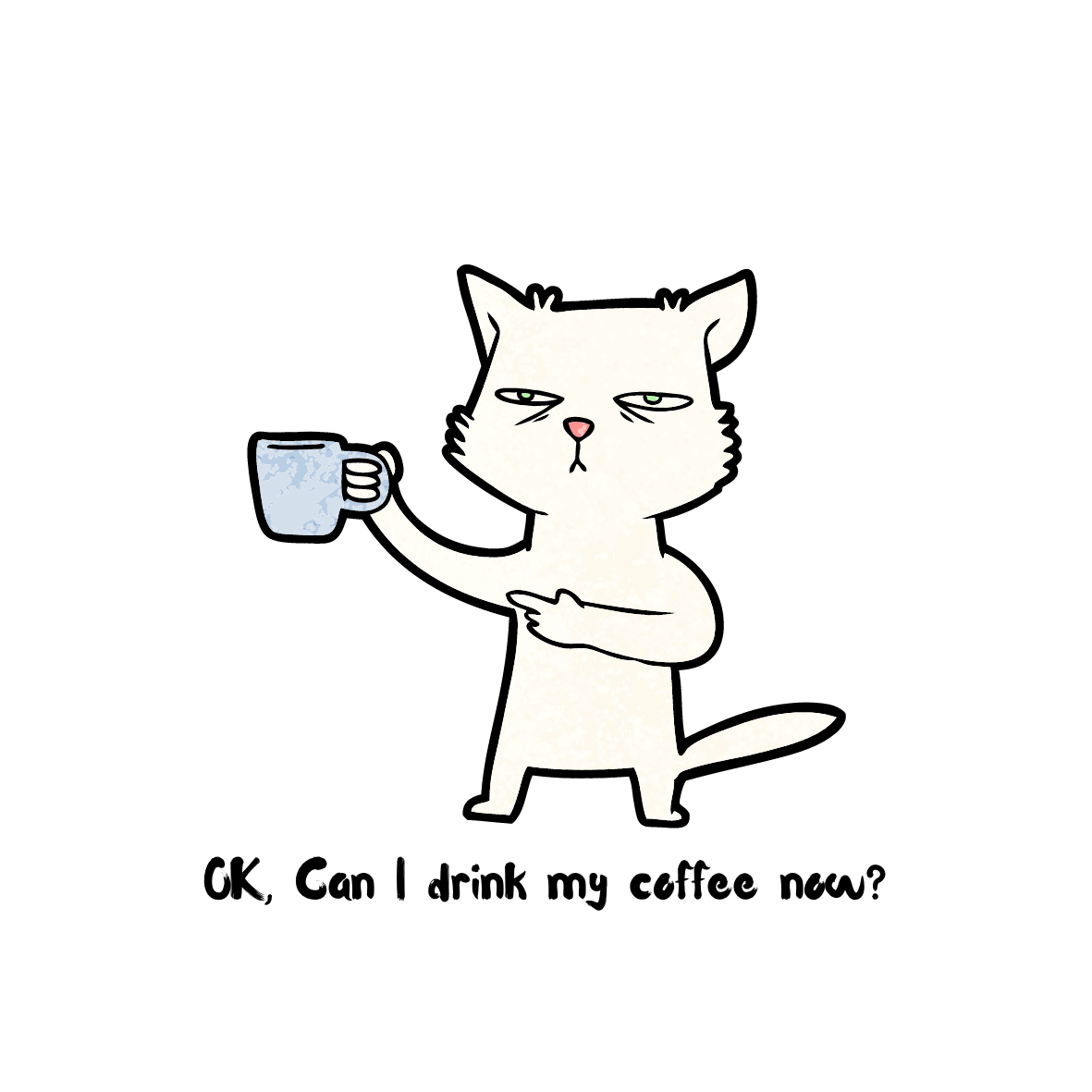 Coffee Cat by Mahmoud Mohammed on Dribbble