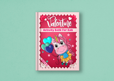 Valentine Activity Book Cover Design book cover design ai free graphic design