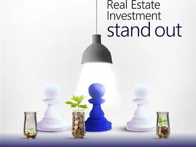 Stand Out (real estate flyer) akinkunmi babatunde chess chess design chess manipulated design on standout investment money and jaw manipulation real estate banner real estate flyer real estate investment real estate returns standout tunecxino