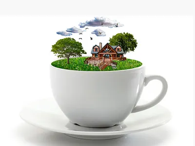 Cup Design graphic design