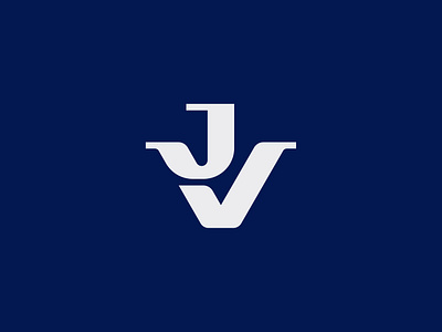JV or VJ Monogram Logo brand classic company elegant for sale initials jv letter j letter v logo logo design logo sale luxury modern monogram vj