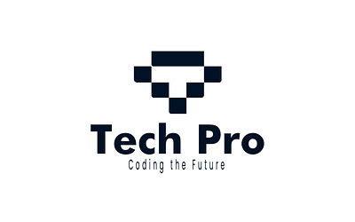 Tech Pro Logo Branding branding graphic design illustration logo photoshop