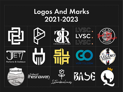 LOGOFOLIO 2021-2023 branding logo