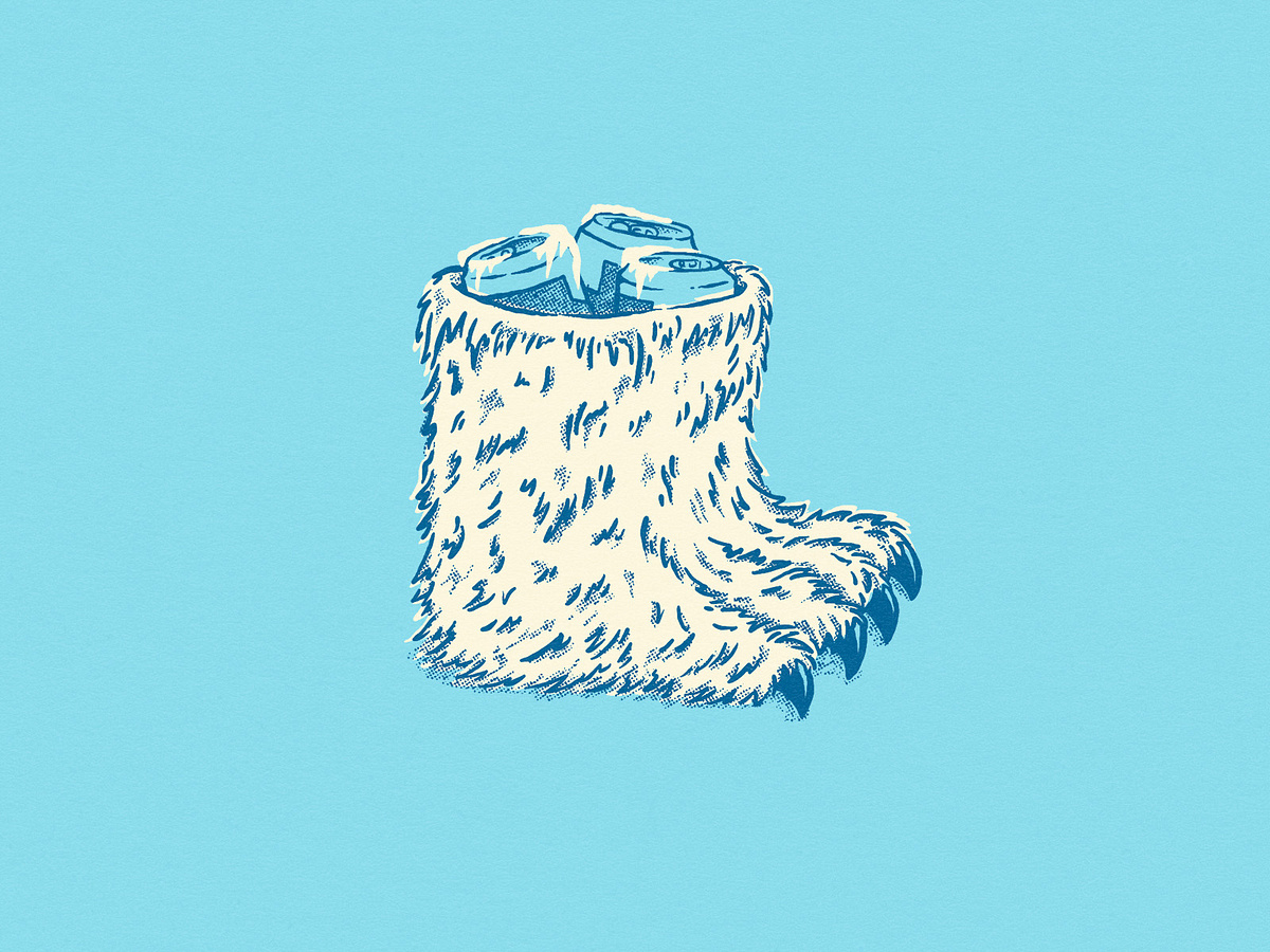 Cooler Than A Polar Bear's Toenails by Andreas Pedersen on Dribbble