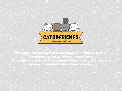 flyer and brochure for cats and friends brochure cafe flyer graphic design
