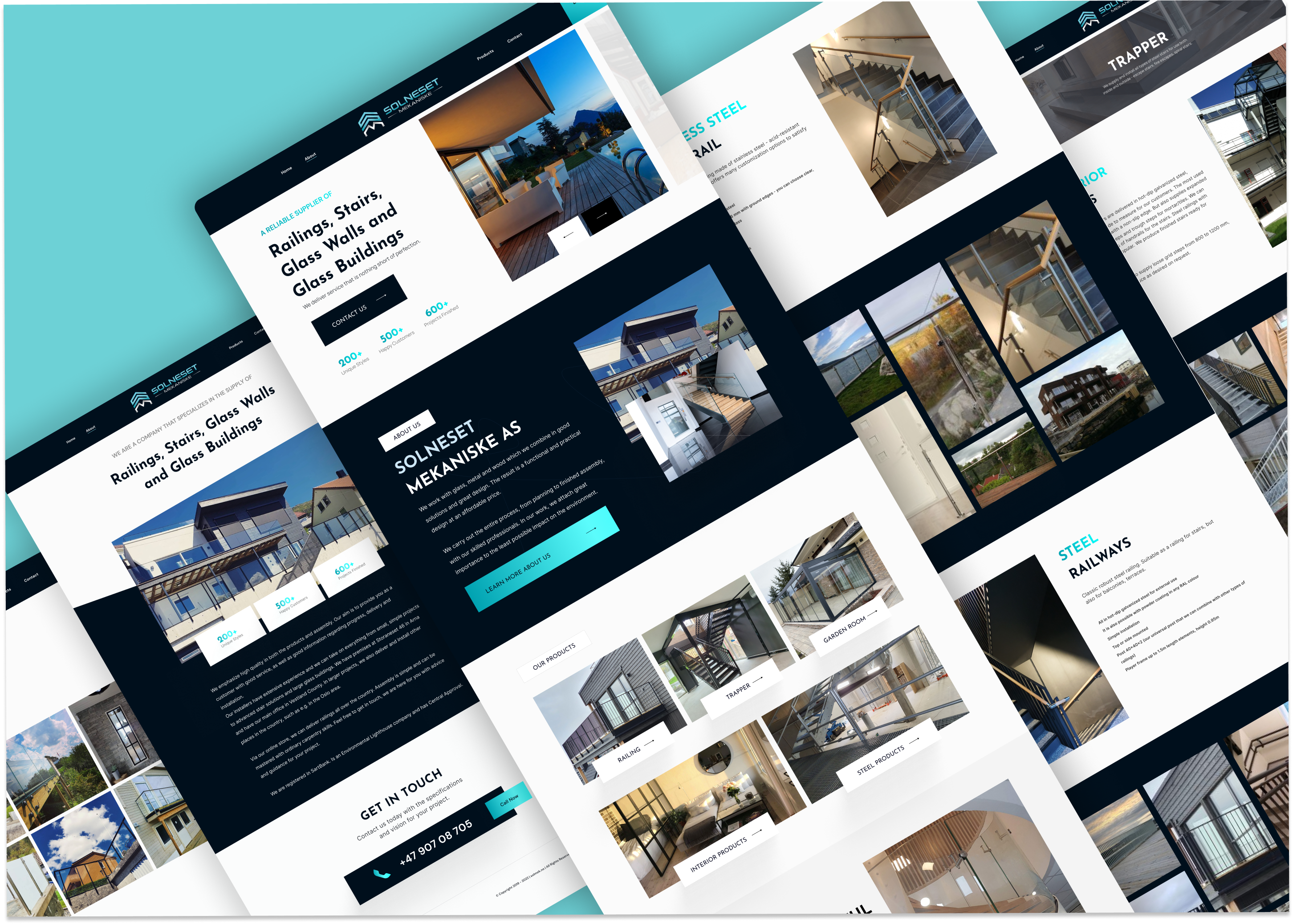Example of Real Estate Website Design & Dev