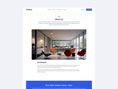 About Us Page about us clean design design system figma layoute minimalism page ui ui kit web design website