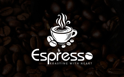Espresso Coffee Branding 3d branding design graphic design logo vector