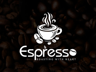 Espresso Coffee Branding 3d branding design graphic design logo vector