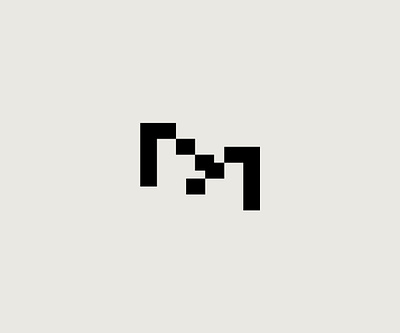 M lettermark logo branding design graphic design icon logo logo design typography