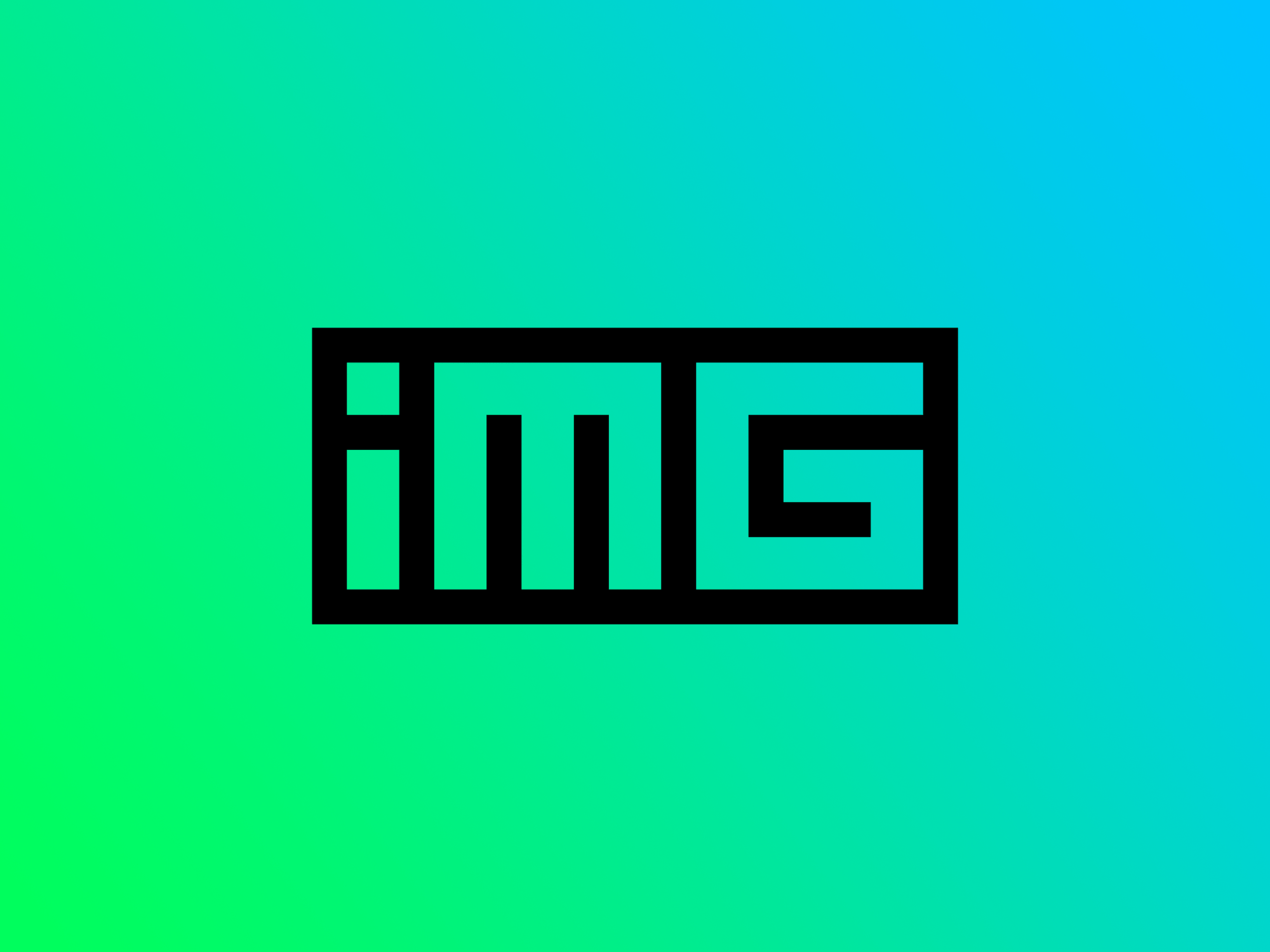 IMG Logo brand branding custom lettering digital identity lettering lettermark logo logomark logotype minimal monogram symbol tech technology wordmark