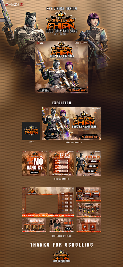 Battle Teams 2 - Quan Doan Chien - Key Visual Design design graphic design illustration logo typography