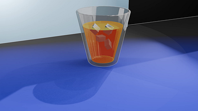 I feel thirsty 3d animation design graphic design