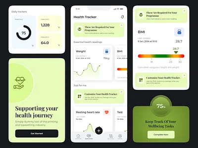 Fitness app Design app design app designer bmi tracking fitness app fitness app designs fitness app development fitness tracking app gym app mobile app mobile app design motivation app motivational app plant app sleep tracking app sugar tracking app website design wellbeing app