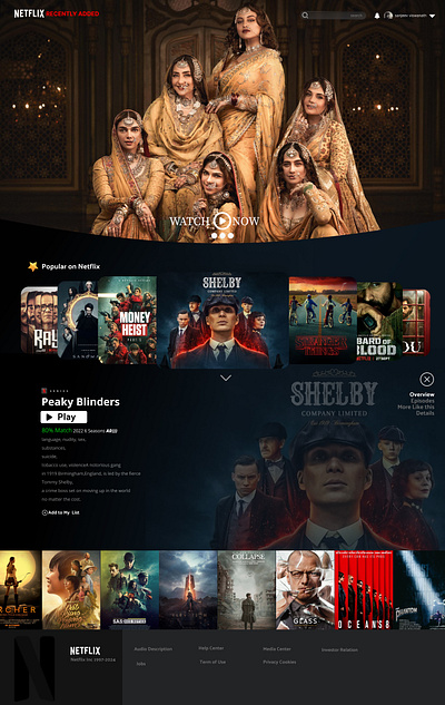 Netflix redesign graphic design logo netflix netflixredesign ui ux