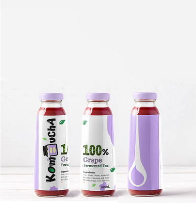 Mock Up Product of Bootjha.id - Kombucha Healthy Drink branding kombucha kombuchatea mockupdesign packaging productdesign