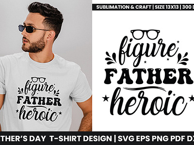 Father's Day Sublimation SVG T-shirt Design, Fathers day SVG rad dad t shirt svg