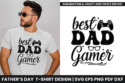 Father's Day Sublimation SVG T-shirt Design, Fathers day SVG father son svg fathers day sublimation designs