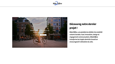 Bike 2 Office design graphic design ux webdesign