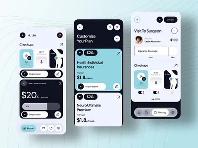 Medical App appointment booking app attractive design clinic doctor doctor app health app health industry healthcare app hospital medical app design minimal mobile app patientcare treatment app uiux user experience user friendly user interface