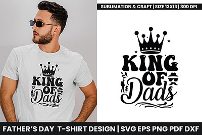 Father's Day Sublimation SVG T-shirt Design, Fathers day SVG fathers day sublimation designs
