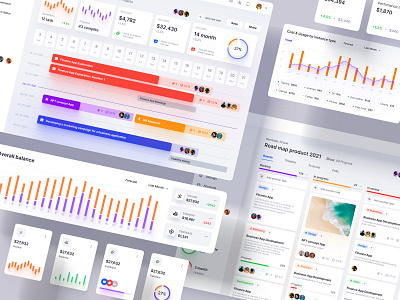 Eclipse - Figma dashboard UI kit for data design web apps animation chart charts crypto dash dashboard dataviz design desktop illustration infographic kanban lines manage screen statistic template templates ui ux