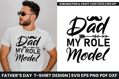 Father's Day Sublimation SVG T-shirt Design, Fathers day SVG dad life svg fathers day sublimation designs ui