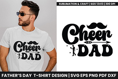 Father's Day Sublimation SVG T-shirt Design, Fathers day SVG father son svg fathers day sublimation designs