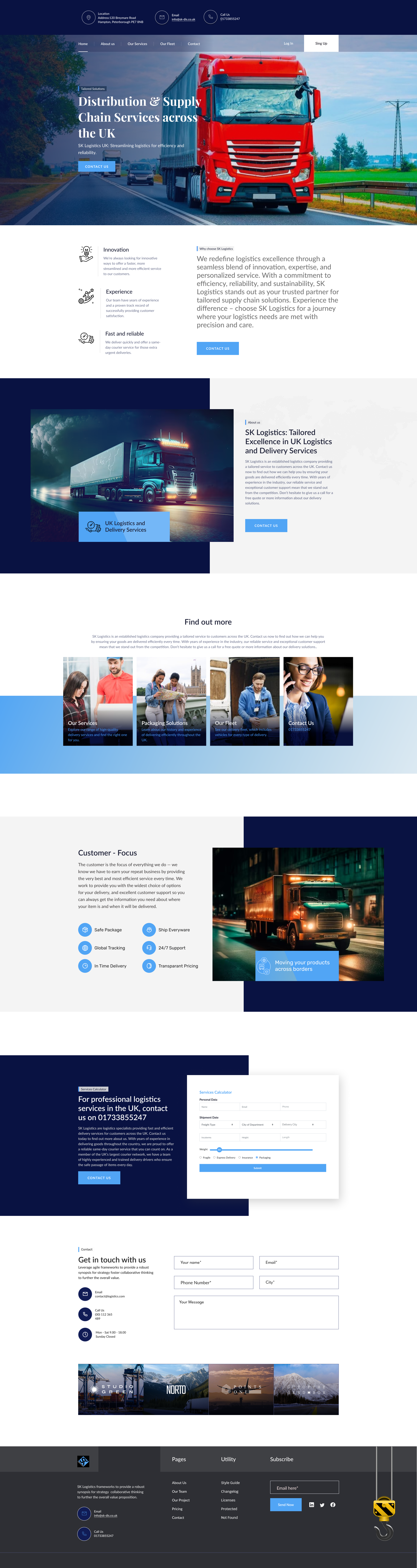 Example of Distribution And Supply Chain Services