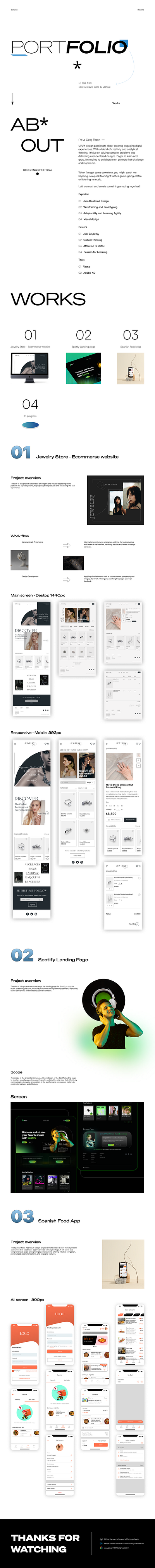 My Portfolio 2024 cv designer figma portfolio portfolio design resume ui uiux user interface visual identity web design