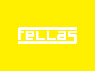 Fellas branding graphic design logo