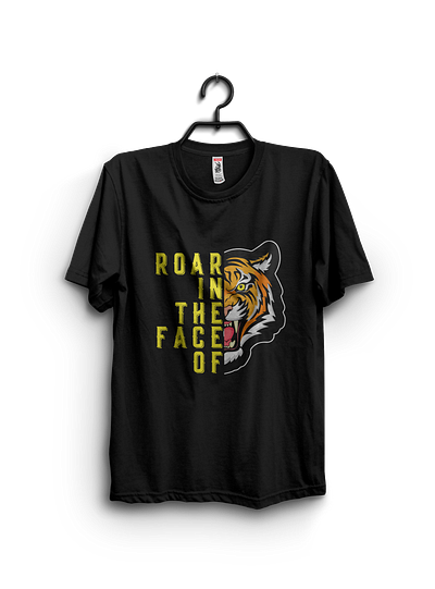 Tiger flat illustration illustration shirt snake t shirt tiger tiger illustration tshirt