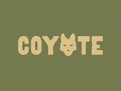 Unused - Coyote Logo arizona brand identity branding coyote desert handdrawn logo logo mark minimal southwestern texas unused western wordmark