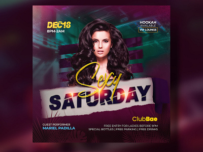 Night Club Flyer Template (PSD) club club flyer dj flyer party flyer psd redsanity template