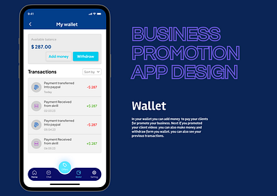My wallet appdesign mobileapp mywallet ui uidesgn uxui visualdesign wallet walletmobileapp