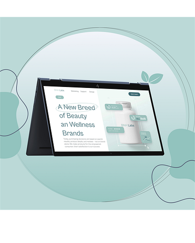 Cover for the section: "Beauty and Health" beauty design figma health illustration tilda ui ux