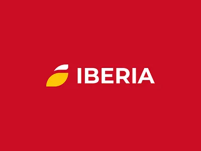 Iberia logo rethought – Concept redesign airline branding iberia logo logodesign plane redesign rethought spanish travel