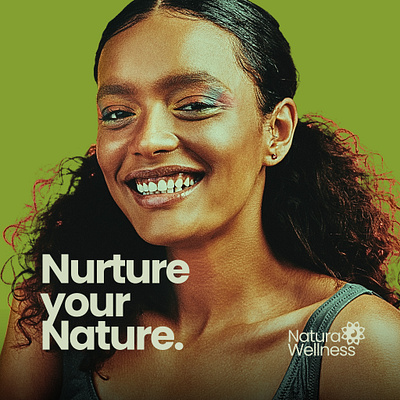 NaturaWellness branding graphic design logo