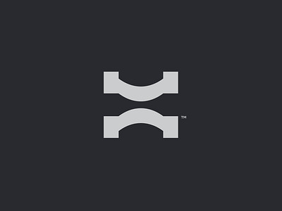 HX Logo ‧ Hybrid branding data futuristic hx logo logoforsale monogram readymade xh