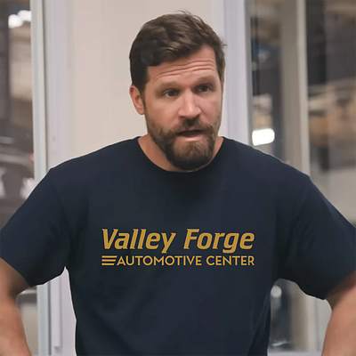 Valley Forge Automotive Center Shirt design illustration
