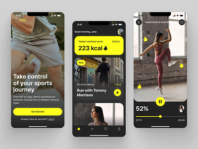 Sport- Running & Sport app run sport ui